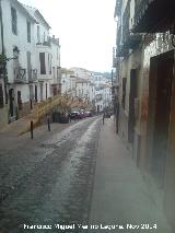 Calle Real de San Fernando. 