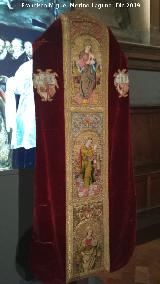 Catedral de Jan. Museo. Casulla de San Blas