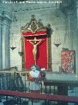 Catedral de Jan. Fachada Norte Interior. Cristo lateral