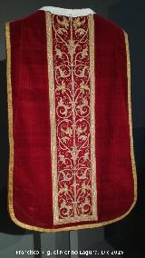 Catedral de Jan. Sacrista. Casulla del XVII