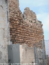 Castillo de La Guardia. Muralla. Esquina noreste