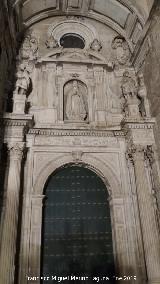 Catedral de Jan. Fachada Norte. De noche