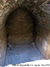 Castillo de La Guardia. Aljibe. Interior