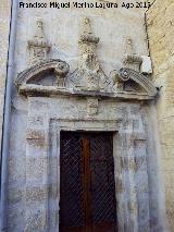 Convento de las Bernardas. Puerta derecha