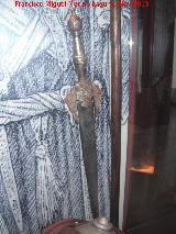 Museo de la Batalla de las Navas de Tolosa. Espada musulmana. Museo de la Batalla de las Navas de Tolosa