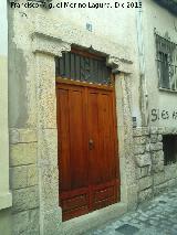 Casa de la Calle Pozo n 5. Portada