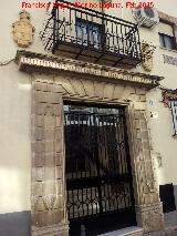 Casa de la Calle del Conde n 3. Portada