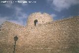 Muralla de Jan. Torren del Cao del Agua. Puerta de acceso al torren desde el paso de guardia