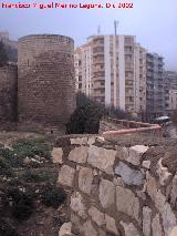 Muralla de Jan. Torren del Cao del Agua. Visto desde la azotea del Torren D