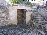 Cueva del Santo. Entrada