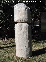 Fbrica de salazn fenicia El Majuelo. Columna