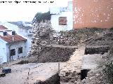 Muralla de Jan. Lienzo continuacin de la Puerta de Martos. Quiebro que hace para encontrarse con el torren