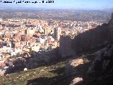 Muralla de Jan. Torren Norte XX. Se puede apreciar la distancia de este torren al Torren con habitculo