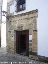 Casa de la Plaza del Arcediano n 6. Portada