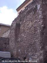 Muralla de Jan. Lienzo II de la Carrera de Jess. Lienzo sin reconstruir