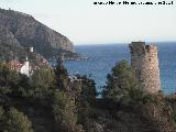 Torre del Pino. En comunicacin con la Torre de la Caleta y la Torre de Cerro Gordo