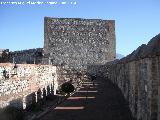 Castillo de Salobrea. Segundo recinto. Adarve