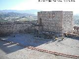 Castillo de Salobrea. Alcazaba. Patio de Armas