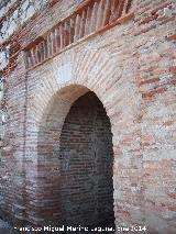 Castillo de Salobrea. Puerta de la Alcazaba. 