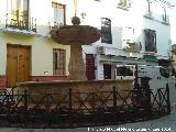 Fuente de la Plaza de San Francisco. 