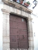 Palacio de los Salazares. Portada