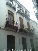Casa de la Calle Almendros Aguilar n 6. 