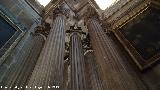 Detalle de las columnas Catedral de Jaén. Sacristía. Detalle de las columnas