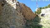 Muralla Sur de Jaén a intramuros Muralla de Jaén. Muralla Sur de Jaén a intramuros